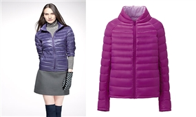 Áo lông vũ siêu nhẹ không mũ Uniqlo Nhật Bản - Áo nữ